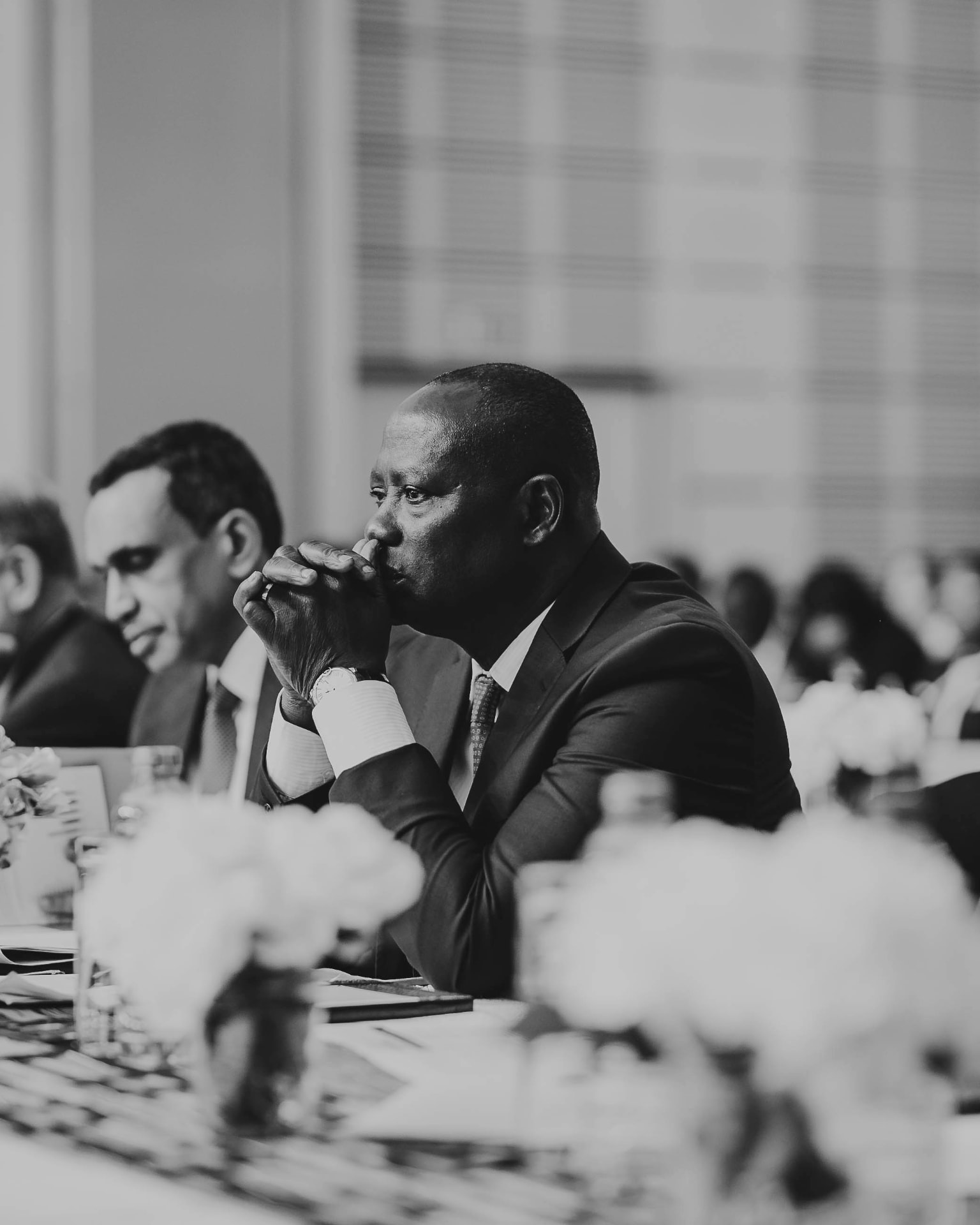 Hon. Emmanuel Armah-Kofi Buah at work, photo 1