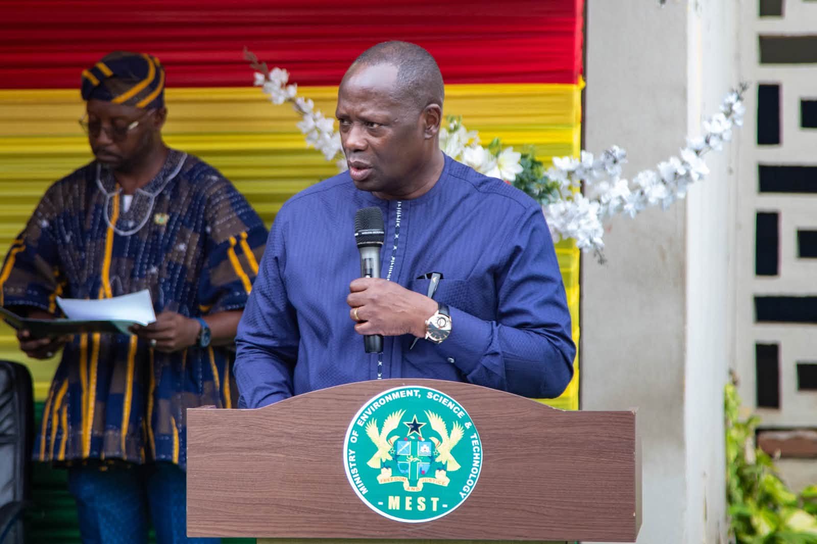 Hon. Emmanuel Armah-Kofi Buah at work, photo 5