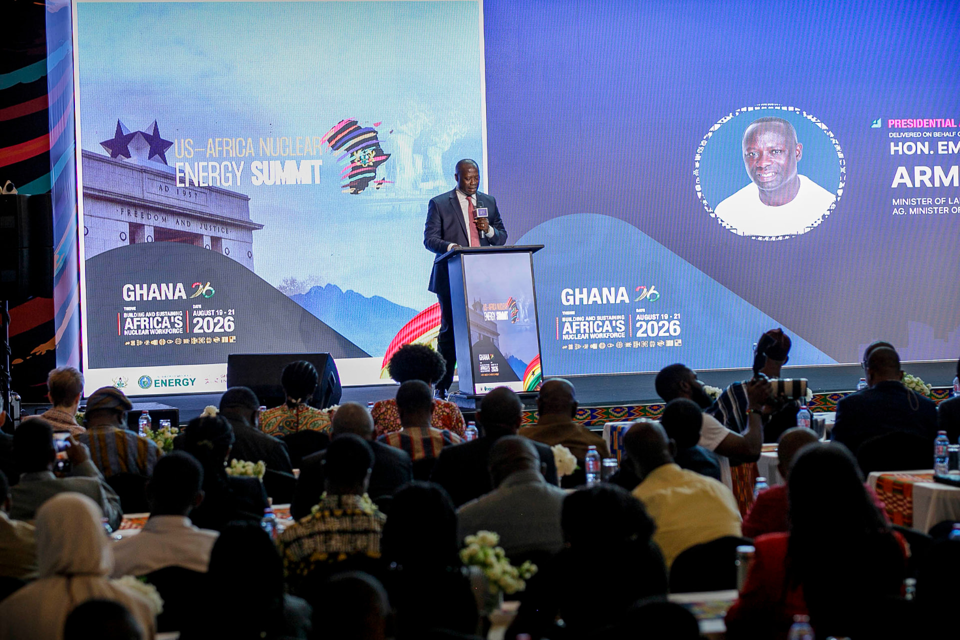 Hon. Emmanuel Armah-Kofi Buah at work, photo 2