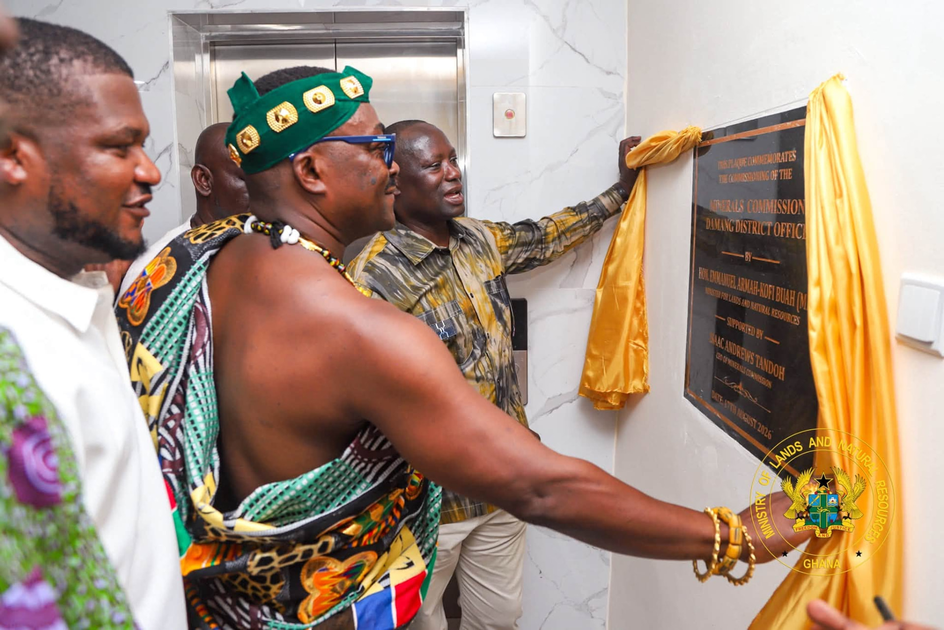 Hon. Emmanuel Armah-Kofi Buah at work, photo 9