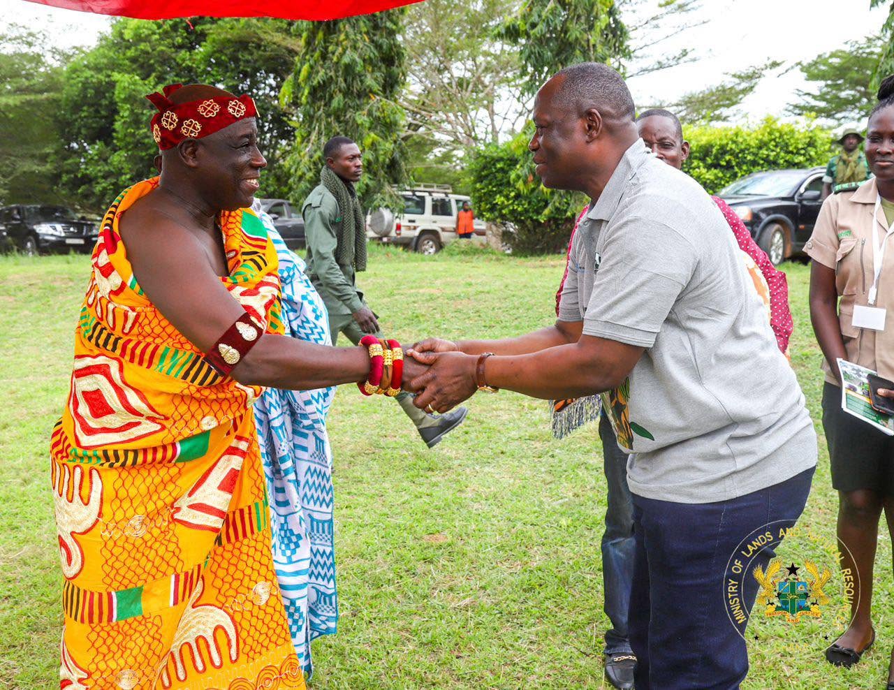 Hon. Emmanuel Armah-Kofi Buah at work, photo 13