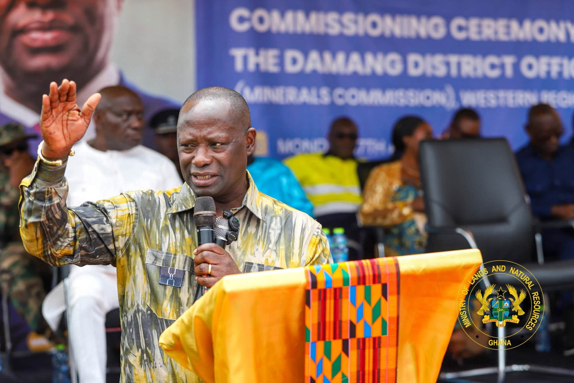 Hon. Emmanuel Armah-Kofi Buah at work, photo 10