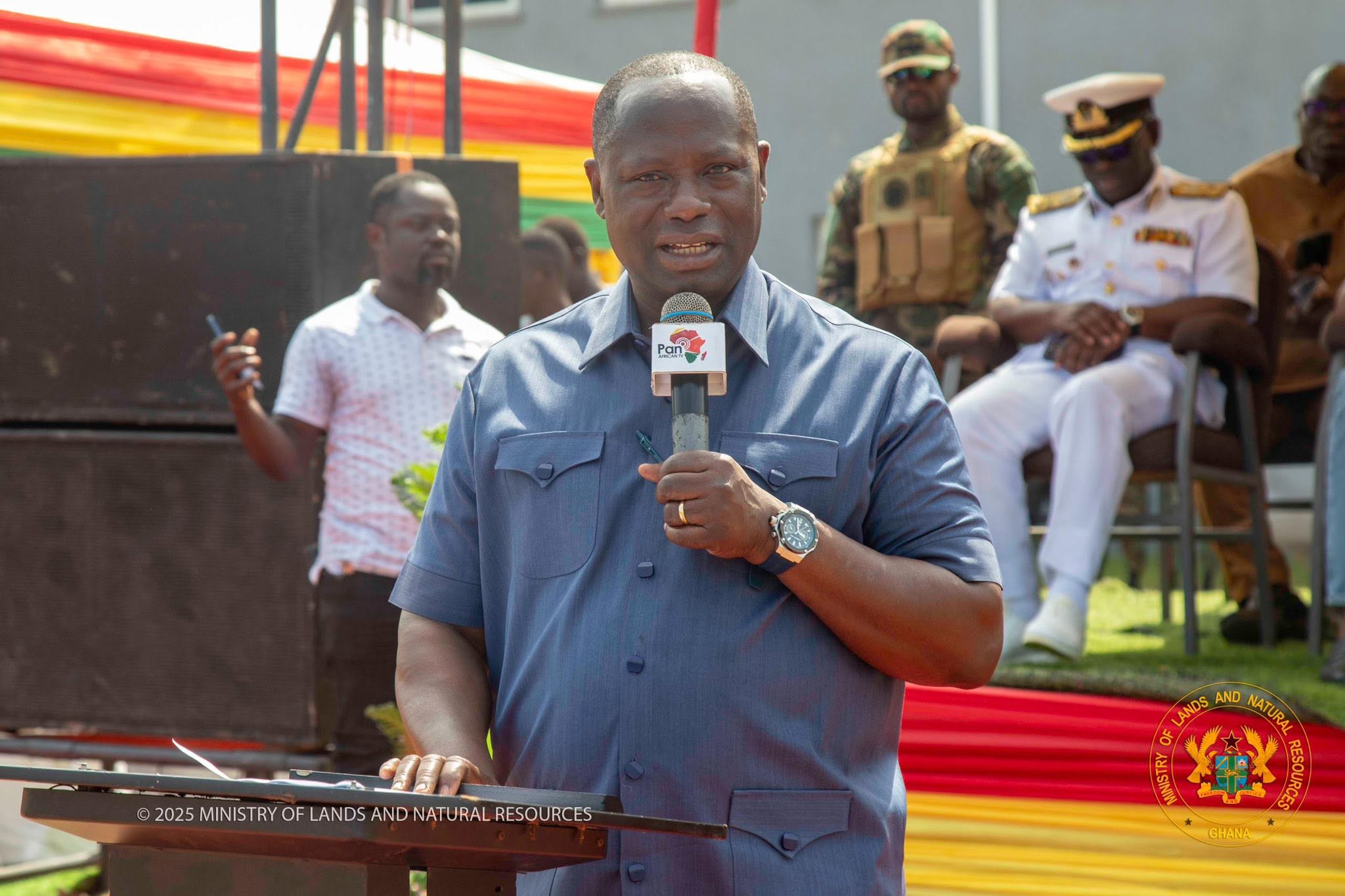 Hon. Emmanuel Armah-Kofi Buah at work, photo 17